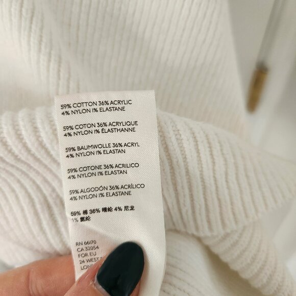 Free People Easy Street Tunic Painted White - Size S - Picture 7 of 9